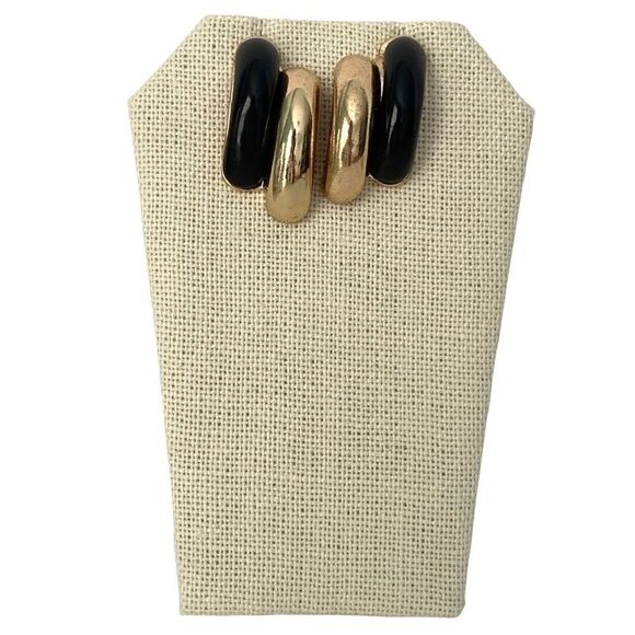 Vintage Tone Stud Earrings - Picture 1 of 3